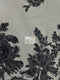 French Floral 3D Beaded Sequins Fabric / Sold By The Yard