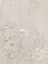 French Floral 3D Beaded Sequins Fabric / Off-White / Sold By The Yard