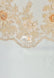 French Floral 3D Beaded Sequins Fabric / Red / Sold By The Yard