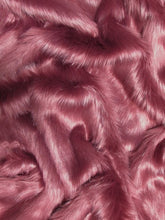 Solid Shaggy Long Pile Faux Fur Fabric / Sold by The Yard