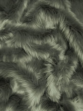 Solid Shaggy Long Pile Faux Fur Fabric / Sold by The Yard
