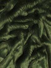 Solid Shaggy Long Pile Faux Fur Fabric / Sold by The Yard