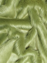 Solid Shaggy Long Pile Faux Fur Fabric / Sold by The Yard