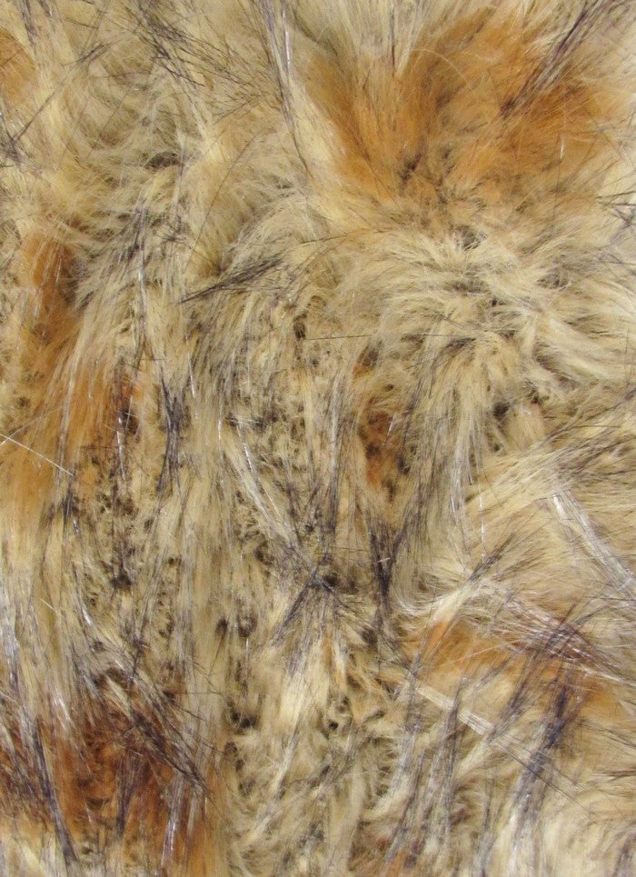 Hybrid Wolf Animal Short Pile Coat Costume Fabric / Sold By The Yard - 0