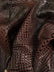 Florida Gator 3D Embossed Vinyl Fabric / Sold By The Yard