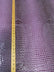 Panther Black (New Lot) Florida Gator 3D Embossed Vinyl Fabric / Sold By The Yard