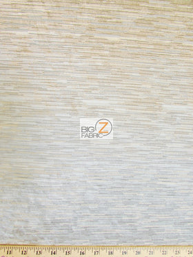 Famous Luxury Vector Stripes Upholstery Fabric / Mocha / Sold By The Yard - 0