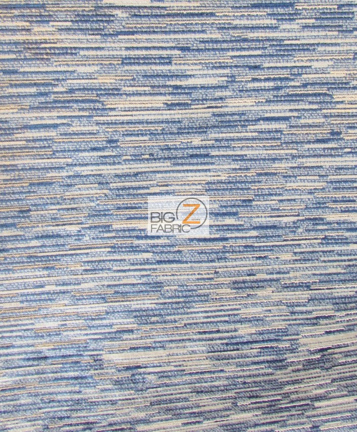 Famous Luxury Vector Stripes Upholstery Fabric / Ocean / Sold By The Yard