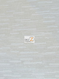 Famous Luxury Vector Stripes Upholstery Fabric / Pearl / Sold By The Yard