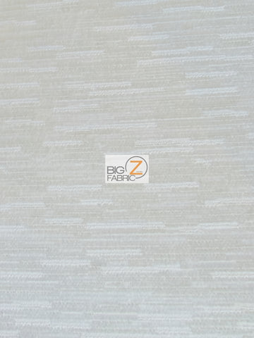 Famous Luxury Vector Stripes Upholstery Fabric / Pearl / Sold By The Yard