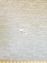 Famous Luxury Vector Stripes Upholstery Fabric / Pearl / Sold By The Yard