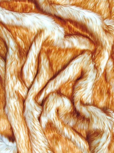 Amber Candy Shag Fabric / Sold By The Yard