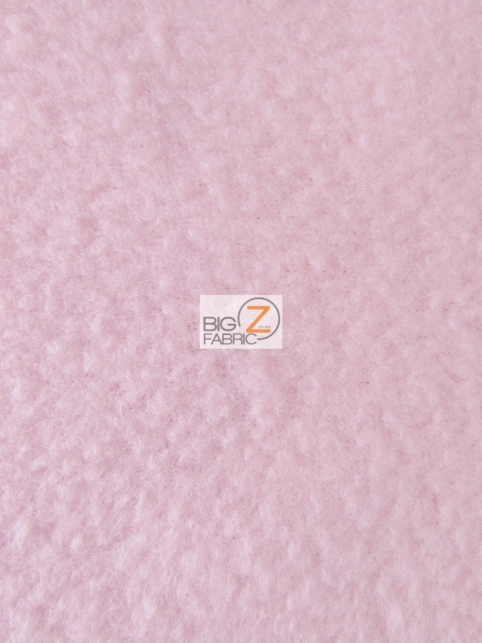 Fleece Fabric Solid / Light Pink / 65 Yard Roll