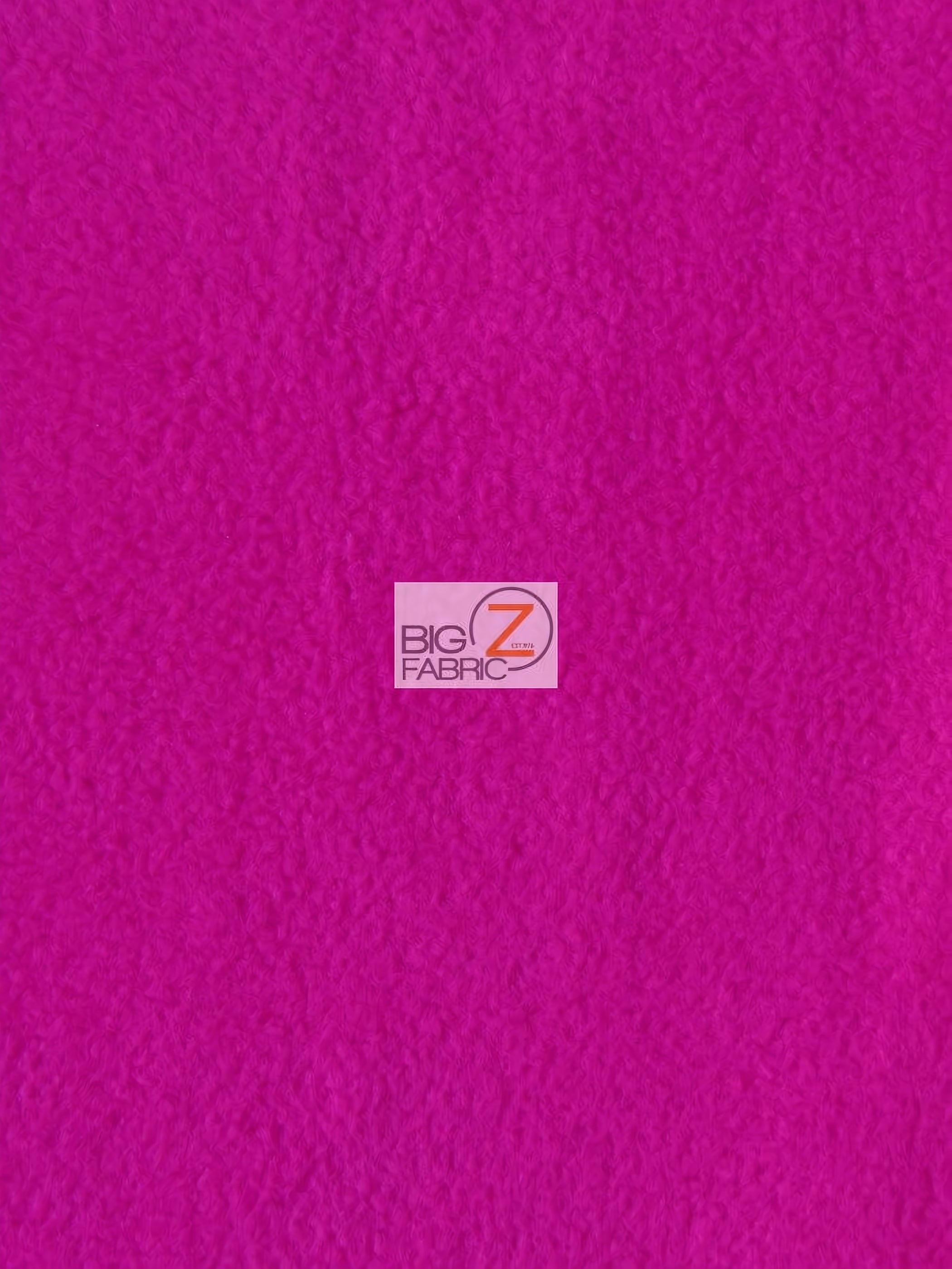 Fleece Fabric Solid / Fuchsia