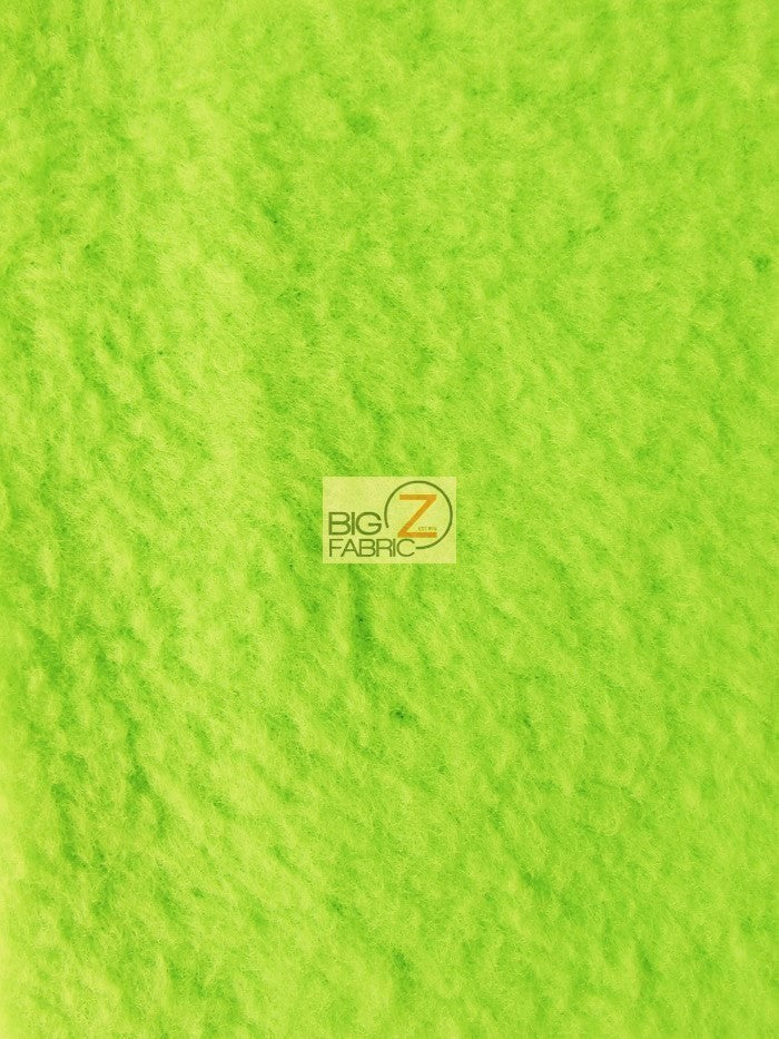 Solid Fleece Fabric / Light Green