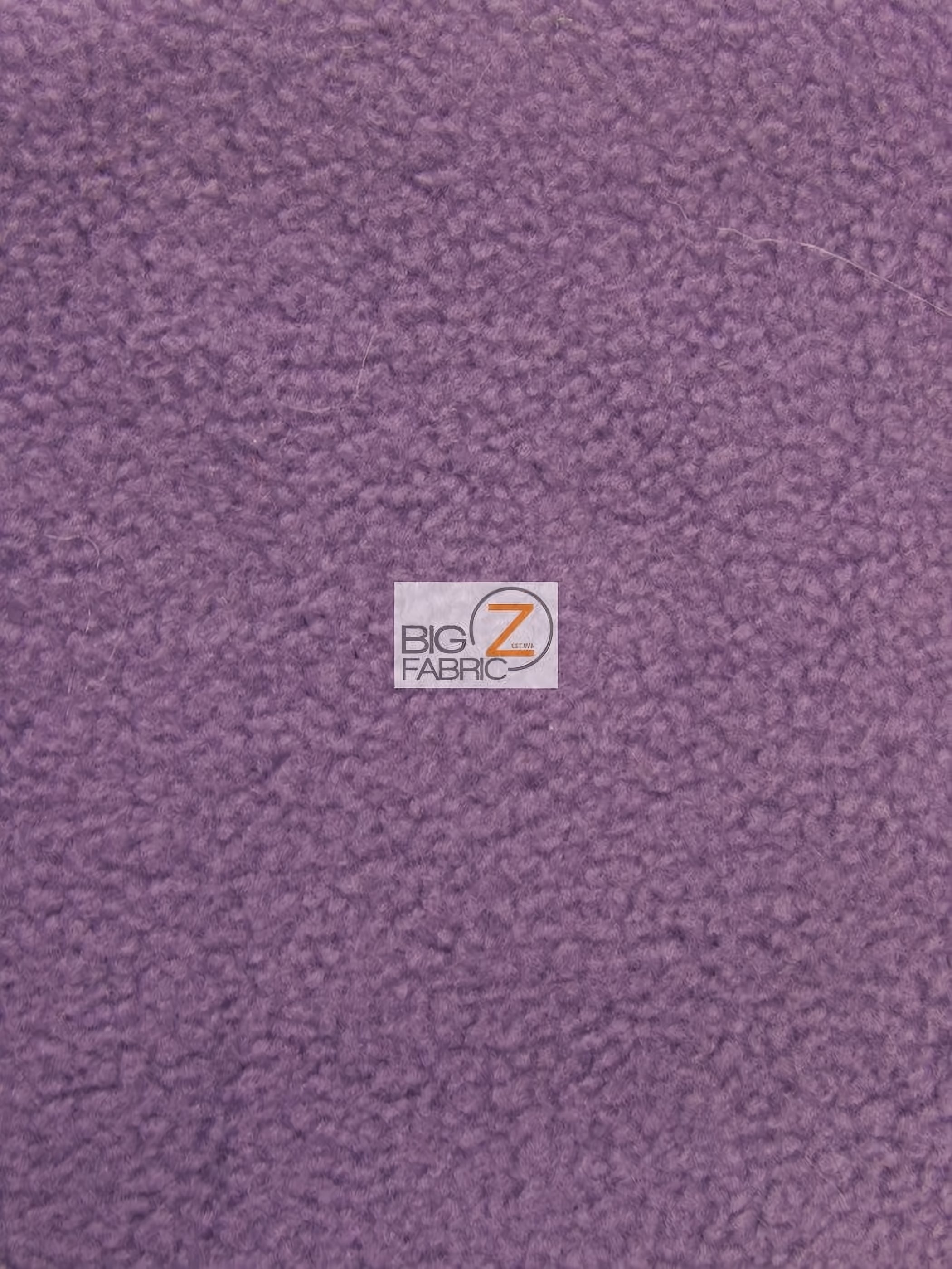 Solid Fleece Fabric / Violet