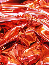 Chrome Mirror Reflective Vinyl Fabric / Sold By The Yard