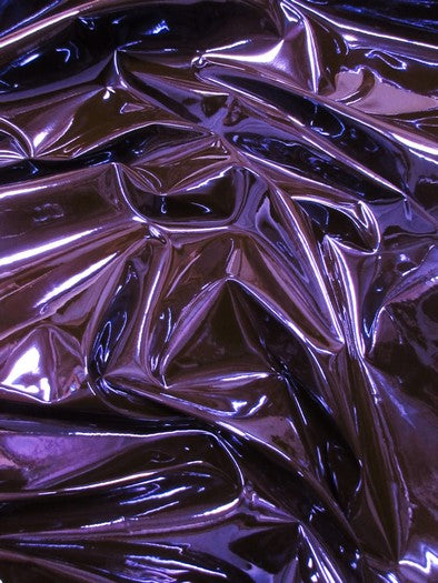 Purple Chrome Mirror Reflective Vinyl Fabric / Sold By The Yard