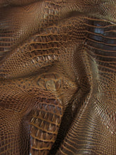 Hydra Gator 3D Embossed Vinyl Fabric / Sold By The Yard