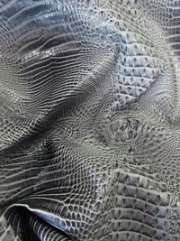 Hydra Gator 3D Embossed Vinyl Fabric / Sold By The Yard