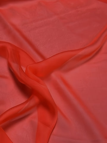 High Multi Chiffon By The Roll - 60 Yard Bolt - Ruby Red