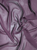High Multi Chiffon By The Roll - 60 Yard Bolt - Plum-1