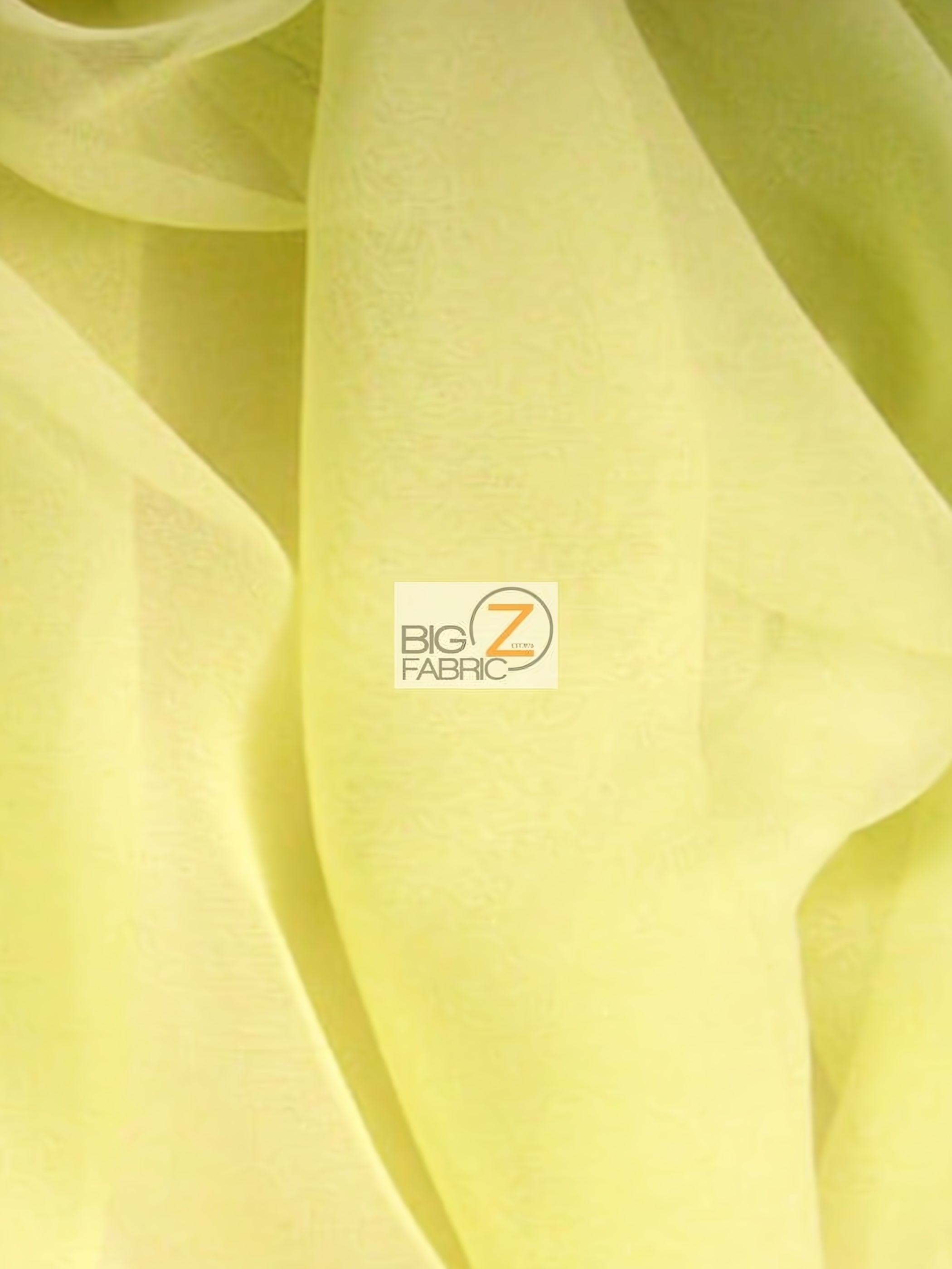 High Multi Chiffon By The Roll - 20 Yard Bolt - Banana