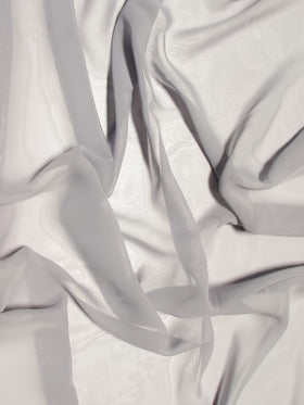 High Multi Chiffon By The Roll - 20 Yard Bolt - Silver