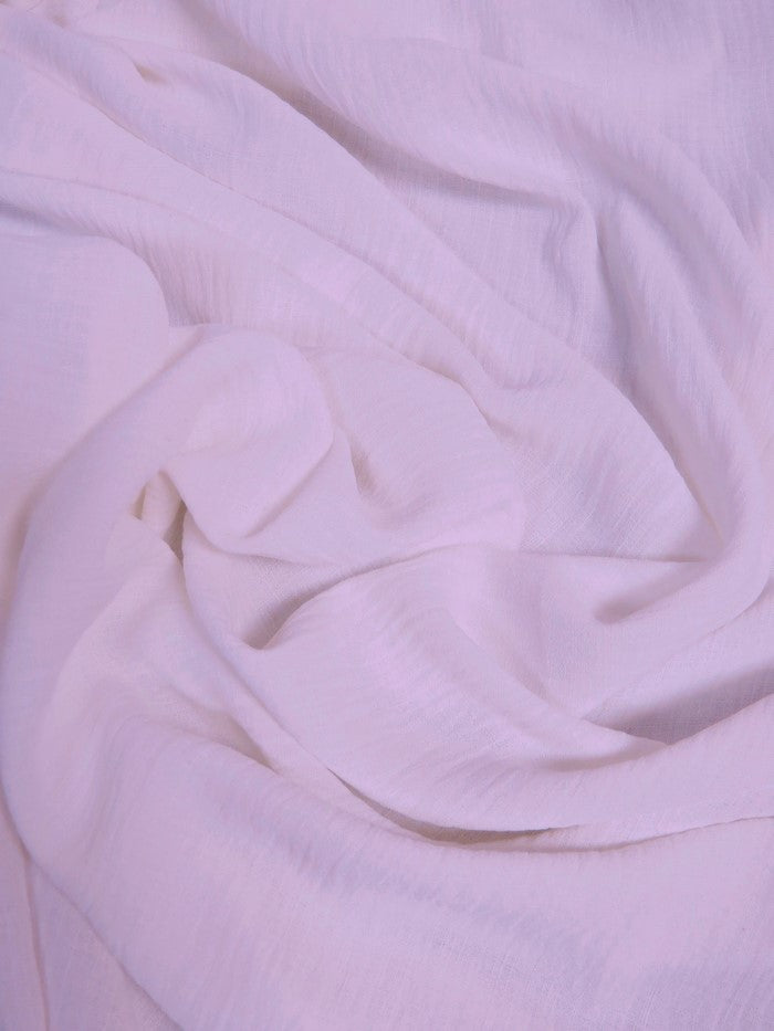 Distress Imitation Linen Fabric / Lavender / Sold By The Yard