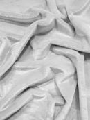 Half Shag Faux Fur Fabric (Beaver)(Knit Backing) / Platinum / EcoShag 15 Yard Bolt-1