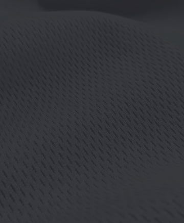 Heavy Sports Mesh Activewear Jersey Fabric / Black / Sold By The Yard