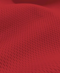 Heavy Sports Mesh Activewear Jersey Fabric / Red / Sold by The Yard