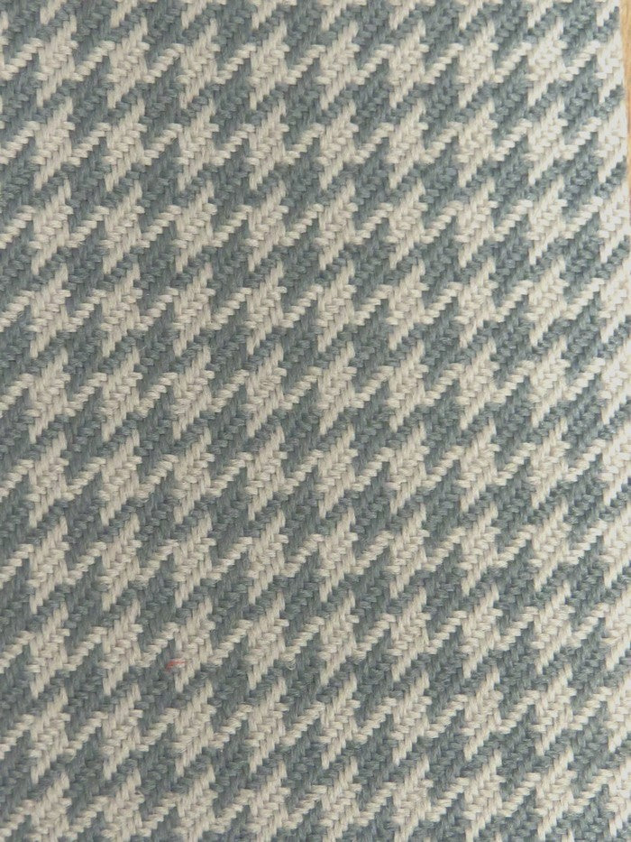 Houndstooth Upholstery Fabric / Charcoal/Gray / Sold By The Yard