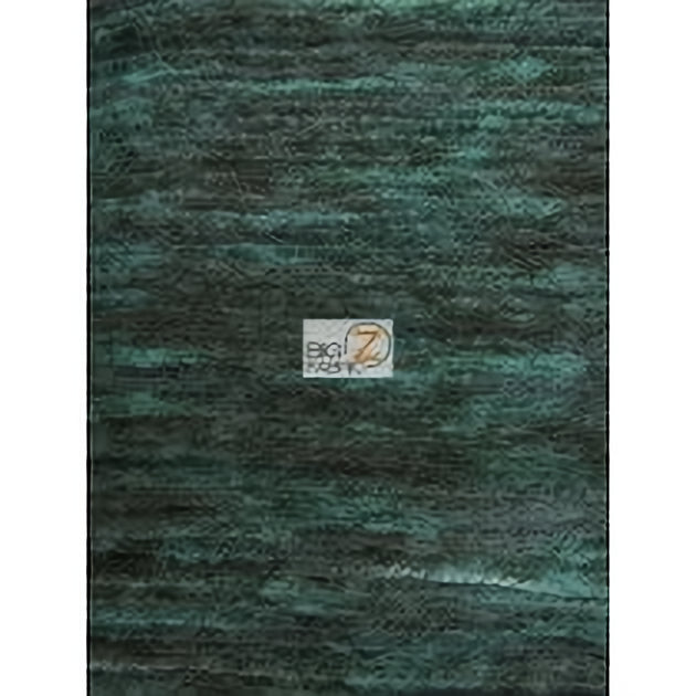 Indian Poncho State Wool Fabric / Green/Black / Sold By The Yard Closeout!!!