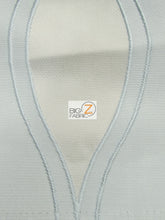 Jazmine Oval Mask Drapery Fabric / Ice / Sold By The Yard
