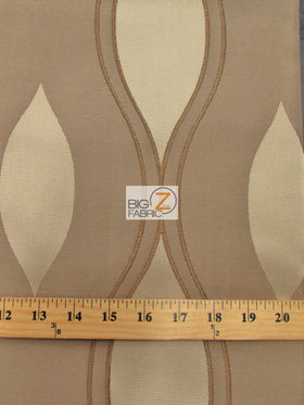 Jazmine Oval Mask Drapery Fabric / Pearl / Sold By The Yard - 0