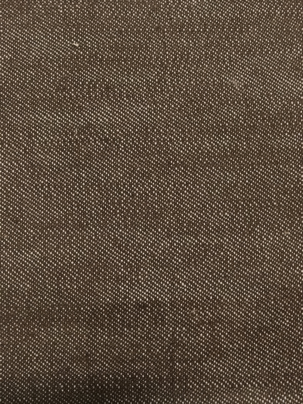 Japanese Yarn-Dyed Denim Fabric / Pale Brown (Broken-Weave Denim)