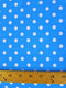 Poly Cotton Printed Fabric Polka Dots / Sold By The Yard