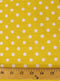 Poly Cotton Printed Fabric Polka Dots / Sold By The Yard