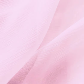 Crushed Chiffon Fabric / Pink / Sold By The Yard Closeout!!!