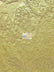 Luminous Crinkled Floral Upholstery Fabric / Citrine / Sold By The Yard