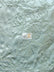 Luminous Crinkled Floral Upholstery Fabric / Jade / Sold By The Yard
