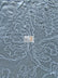 Luminous Crinkled Floral Upholstery Fabric / Sterling / Sold By The Yard