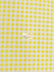 Mini Checkered Gingham Poly Cotton Printed Fabric / Yellow / 50 Yard Bolt