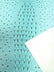 Glacier Blue Mutant Ostrich Gator Embossed Vinyl Fabric / Sold By The Yard