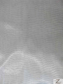 Mirror Crystal Organza Fabric - 50 Yard Bolt - Silver-1