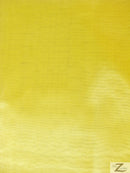 Mirror Crystal Organza Fabric - 50 Yard Bolt - Yellow-1