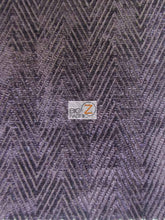 Mini Chevron Upholstery Fabric / Passion / Sold By The Yard