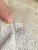 Mini Chevron Upholstery Fabric / Seaspray / Sold By The Yard