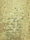 Mini Disc Sequin Nylon Mesh Fabric  / Sold By The Yard